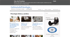 Desktop Screenshot of gabinetedepsicologia.com